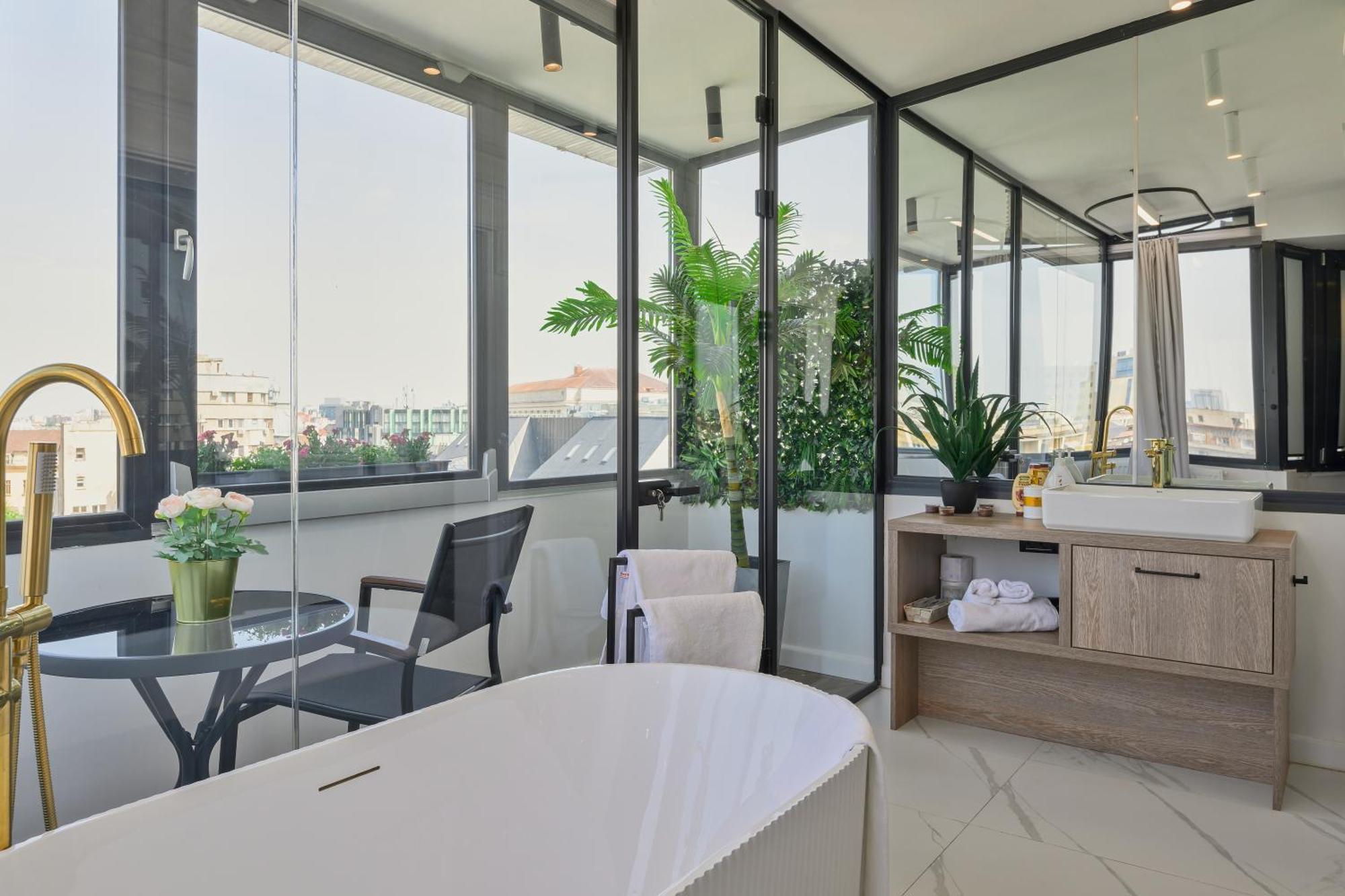 City View - Luxury Apartment A - Old City - Victoriei 布加勒斯特 外观 照片