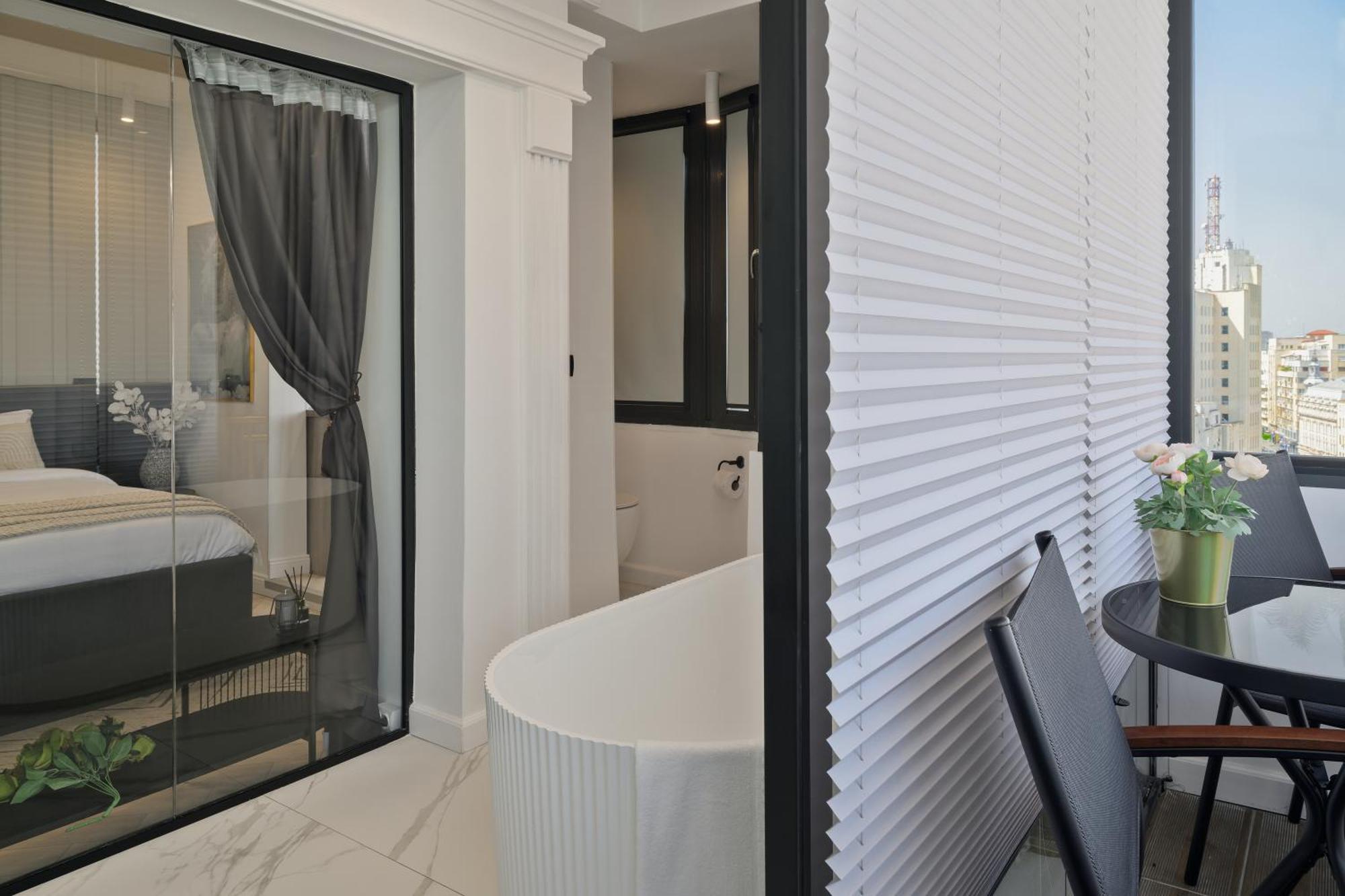 City View - Luxury Apartment A - Old City - Victoriei 布加勒斯特 外观 照片